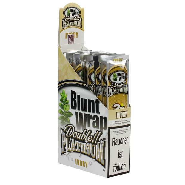 Blunt Wrap Double Platinum Ivory | French Vanilla