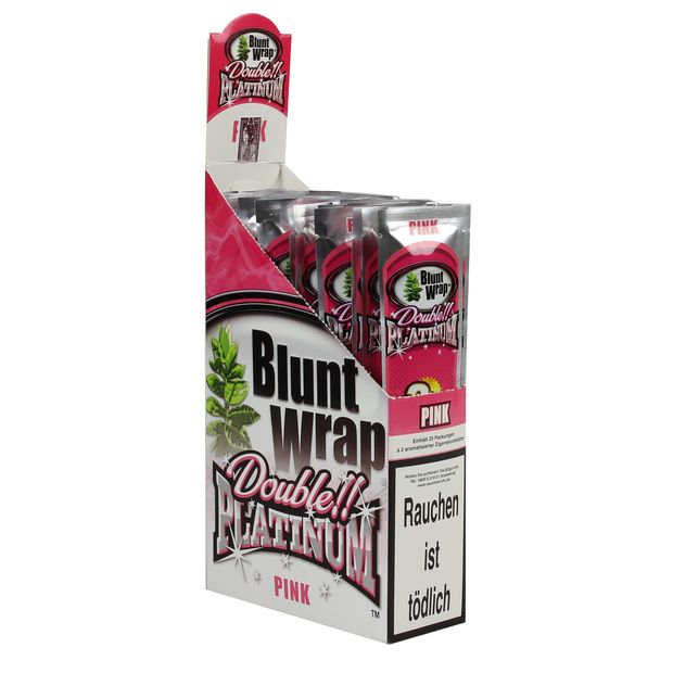 Blunt Wrap Doble Platino Rosa | Bubble Gum