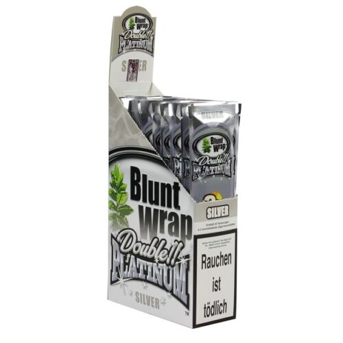 Blunt Wrap Double Platinum Silver | Berries