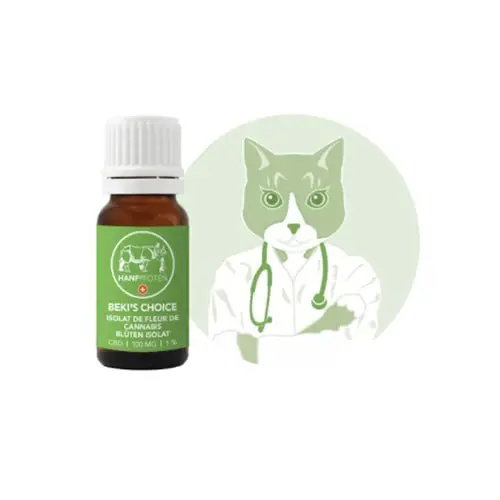 Beki’s Choice huile au CBD 100mg pour chat 10ml