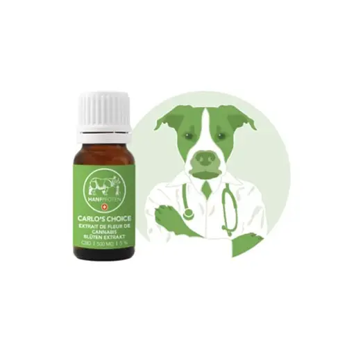 Carlo's Choice CBD Olie 500mg voor Honden