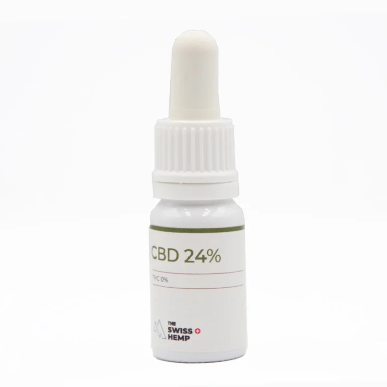 CBD-olja 24% Den schweiziska hampan